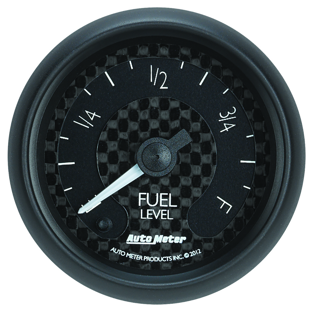 2-1/16" Fuel Level, Programmable 0-280 Ω, Gt Series
