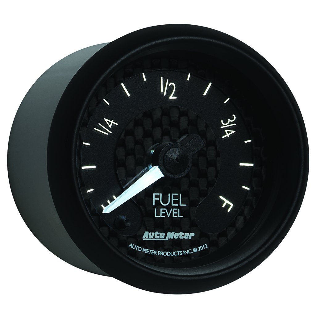 2-1/16" Fuel Level, Programmable 0-280 Ω, Gt Series