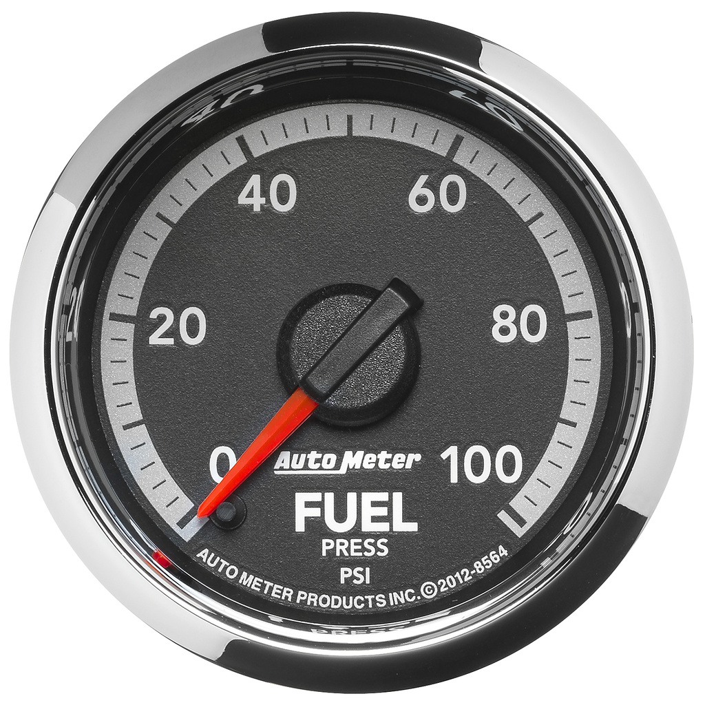 2-1/16" Fuel Pressure, 0-100 Psi, Gen 4 Dodge Factory Match