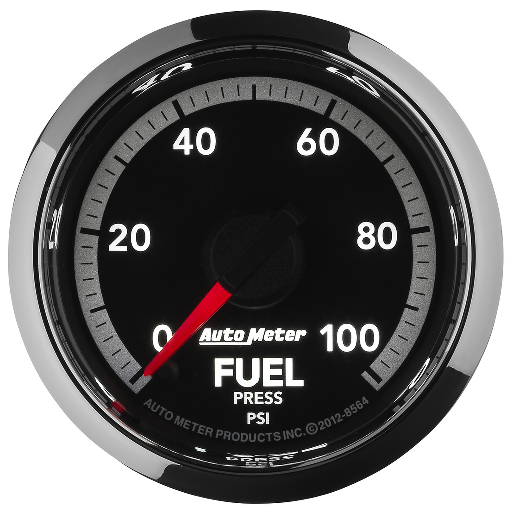 2-1/16" Fuel Pressure, 0-100 Psi, Gen 4 Dodge Factory Match