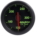 2-1/16" Oil Temp, 100-300`F, Airdrive, Black