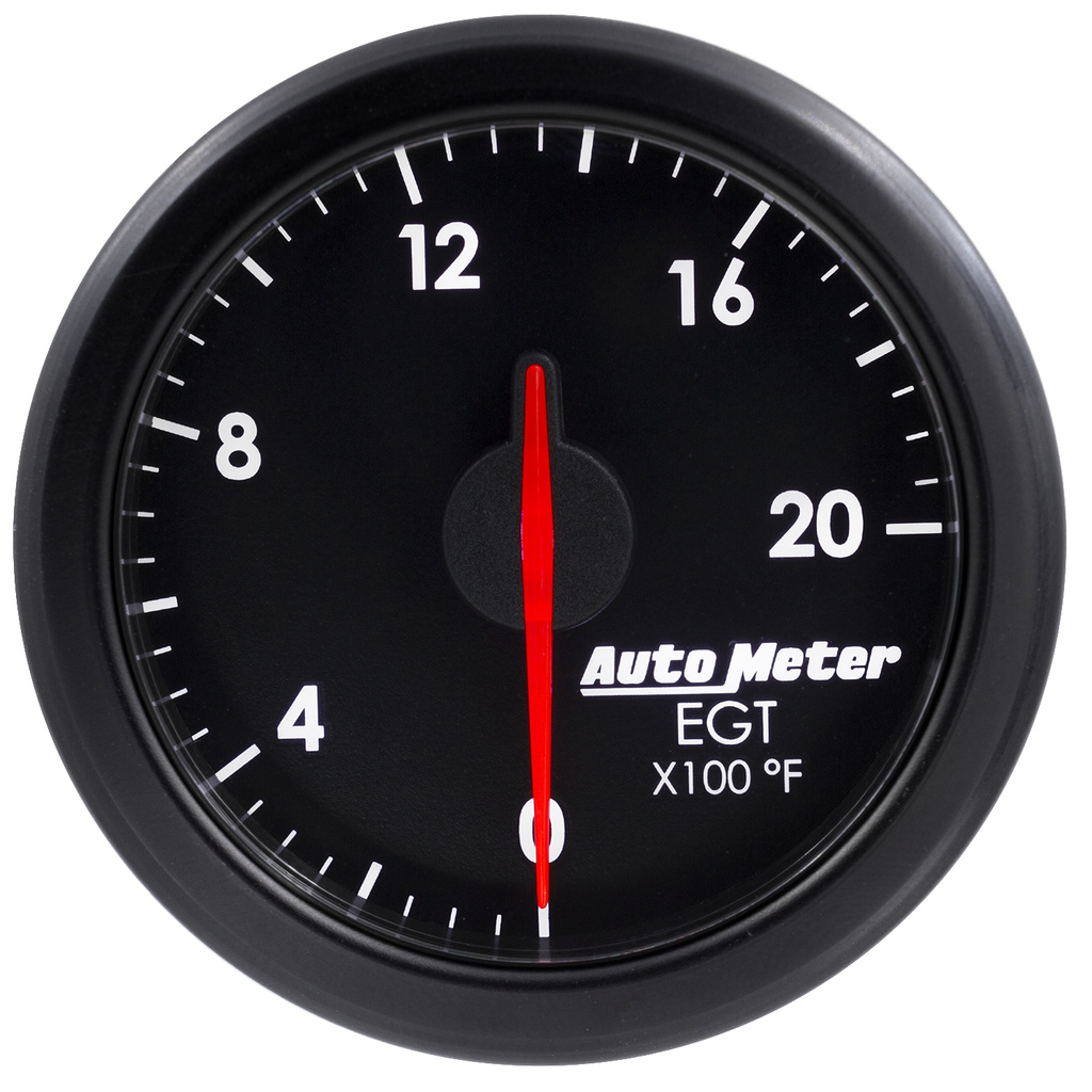 2-1/16" E.G.T, 0-2000`F, Airdrive, Black