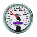 2-5/8" Speedometer, 0-190 Kph, White, Pro-Cycle