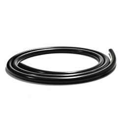 Tuyau d'aspirateur 2mm noir