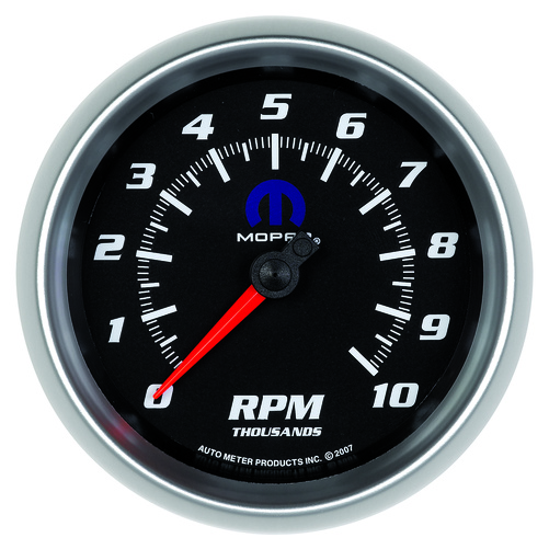 3-3/8" In-Dash Tachometer, 0-10,000 Rpm, Mopar