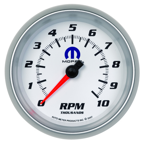 3-3/8" In-Dash Tachometer, 0-10,000 Rpm, Mopar