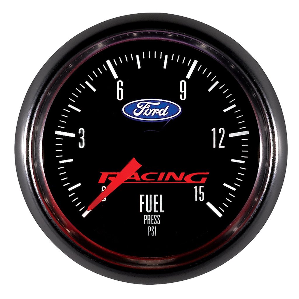2-1/16" Fuel Pressure, 0-15 Psi, Ford Racing
