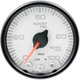 2-1/16" Boost, 0-100 Psi, Spek-Pro, White/Black
