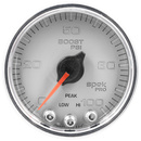 2-1/16" Boost, 0-100 Psi, Spek-Pro, Silver/Chrome