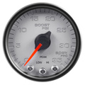 2-1/16" Boost, 0-35 Psi, Spek-Pro, Silver/Black