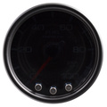 2-1/16" Fuel Pressure, 0-100 Psi, Spek-Pro, Black/Black