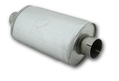 Grand silencieux de pomme 3,5" Inoxydable