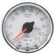 2-1/16" In-Dash Tachometer, 0-11,000 Rpm, Spek-Pro, White/Chrome
