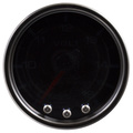 2-1/16" Voltmeter, 0-16v, Spek-Pro, Black/Black