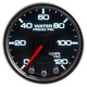 2-1/16" Water Pressure, 0-120 Psi, Spek-Pro, Black/Black