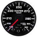 2-1/16" Water Temperature, 180-320 °F, Spek-Pro, Black/Black, Ecu