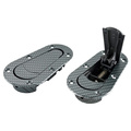 Serrure de capot RaceLatch en fibre de carbone SS