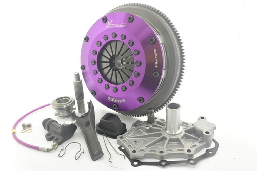 Xtrême Performance - 200mm Ressort Céramique Disque double Kit d'embrayage Avec volant 1200Nm