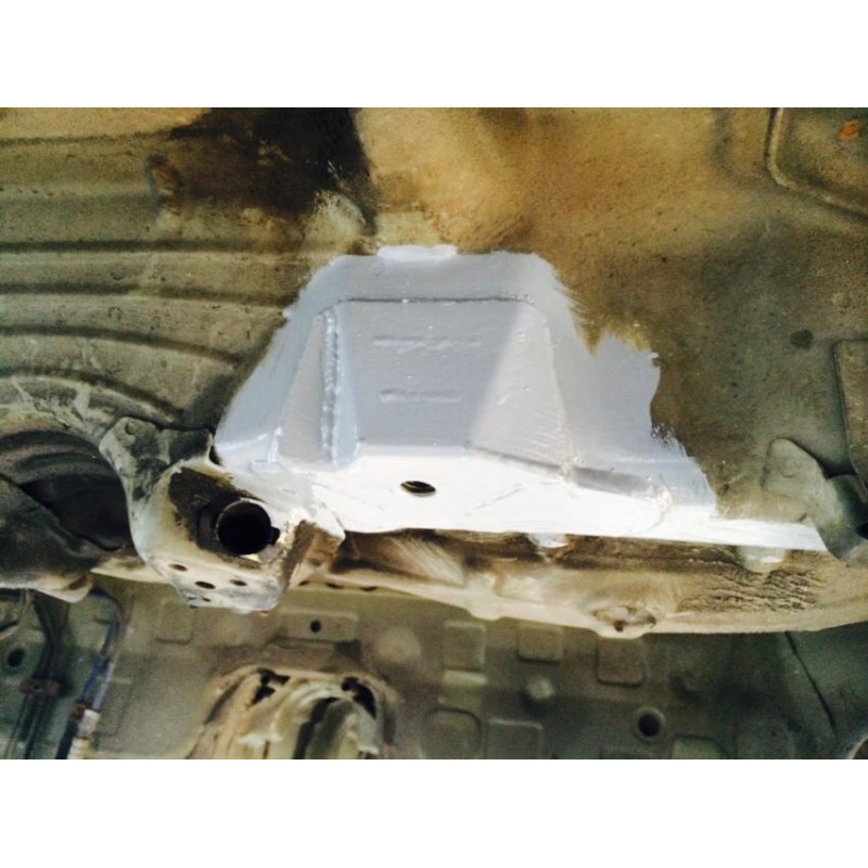 Plaque de résistance au sol arrière BMW E46