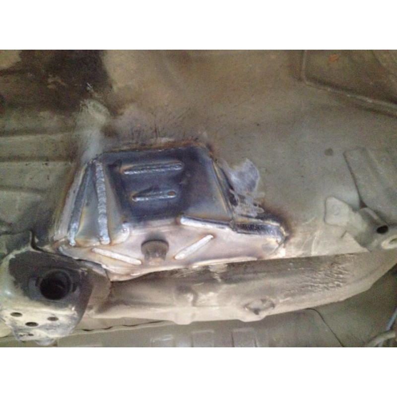 Plaque de résistance au sol arrière BMW E46