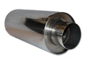 Silencieux 3" flux complet Inoxydable