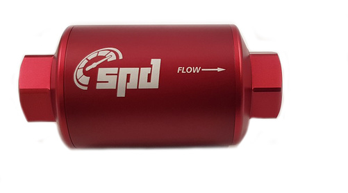 Filtre à carburant SPD Compact 100 micron E85 rouge (pré-filtre)
