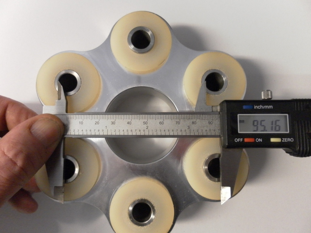 Adaptateur d'arbre de transmission grande taille