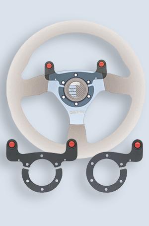Bouton poussoir de volant 2x