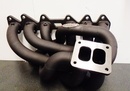 Collecteur d'échappement Toyota supra mk4 2jz singel turbo acier inoxydable