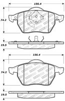 Audi A3 I 1.8T (sans avertissement d'usure de frein)