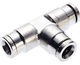 Raccord pneumatique raccord en T (tuyau de 6 mm)