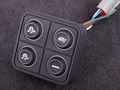 CANYPAD (4 touches) Multi couleur LED