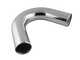 Tube en aluminium 135 ° 2" poli