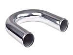Tuyaux en aluminium à 180 degrés
