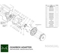 Adaptateur de boîte de vitesses BMW M57N M57N2 - BMW N57N N57 Diesel ZF 8HP70