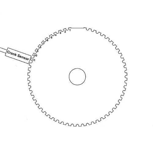 Roue de déclenchement 138mm/83mm (36-1)