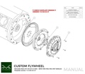 PMC Flybhehe-Wheheel Mercedes-Benz M112 M113 M113K - BMW M50 S50 M52 S52 M54 S54 M57 - 240mm