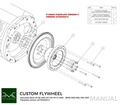 PMC volant volant Mercedes-Benz V8 M113 M113K M156 AMG - BMW M50 S50 M52 S52 M54 S54 M57 - 184MM 7.25" (P)