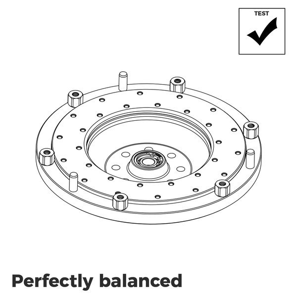 PMC Flywheel GM Chevrolet V8 LSX LSA - BMW M57N M57N2 GS6-53DZ HGD JGA HGA 184MM 7.25" (P)