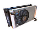 Radiateur Hurricane 800x450mm High Flow an20 Universal (Argent)