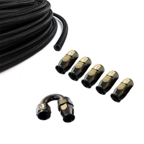 Kit de tuyau SPD AN8 Nylon PTFE E85 / Bensin