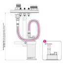 Kit de montage de pompe à carburant dans le réservoir, connexion rapide et épreuve E85