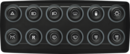 Boutons du clavier Master ECU 12
