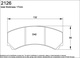 Pads de frein Pagid Rs42/Bleu
