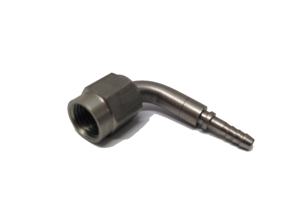 Frein Fitting Femme 9/16-18 90 ° CONC. SS